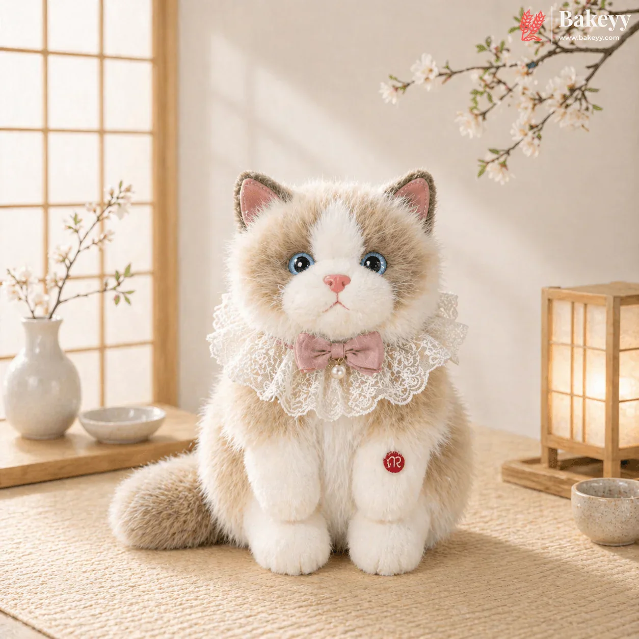 Cute Plush Cat Backpack | Meow Sound Interactive | Wearable Storage Soft Backpack Toy | Pack of 1 - Image 4