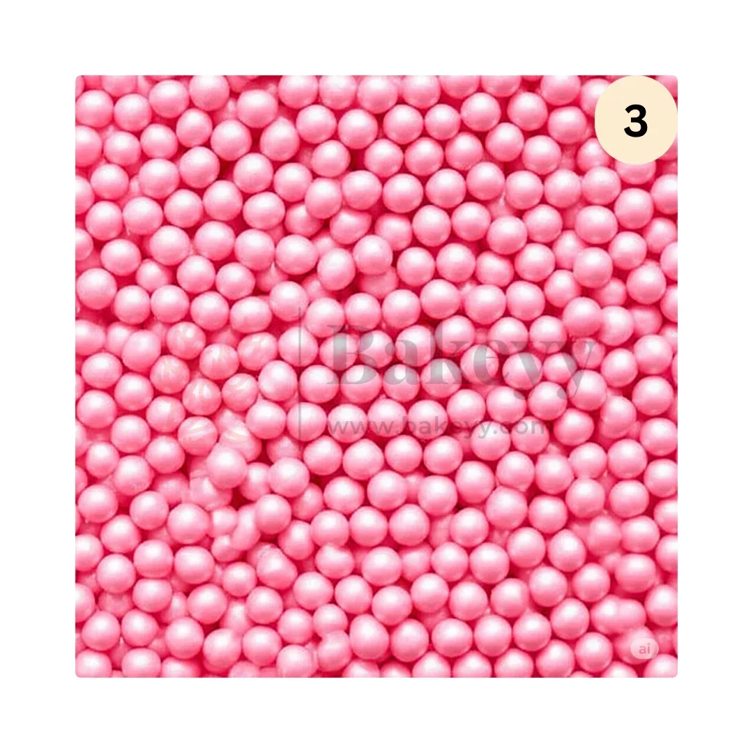 Round Ball Sprinkles - 200 Gram - Image 18