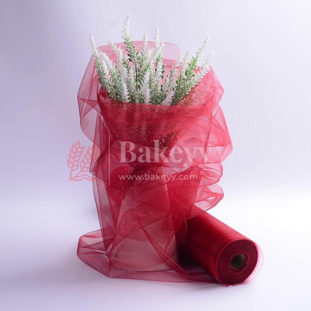 Decorative Nets for Arts and Crafts | 5 meter | Perfect as Sheer Fabric for Wedding Party Decoration, Bridal Shower, Gift Hampers - Image 10