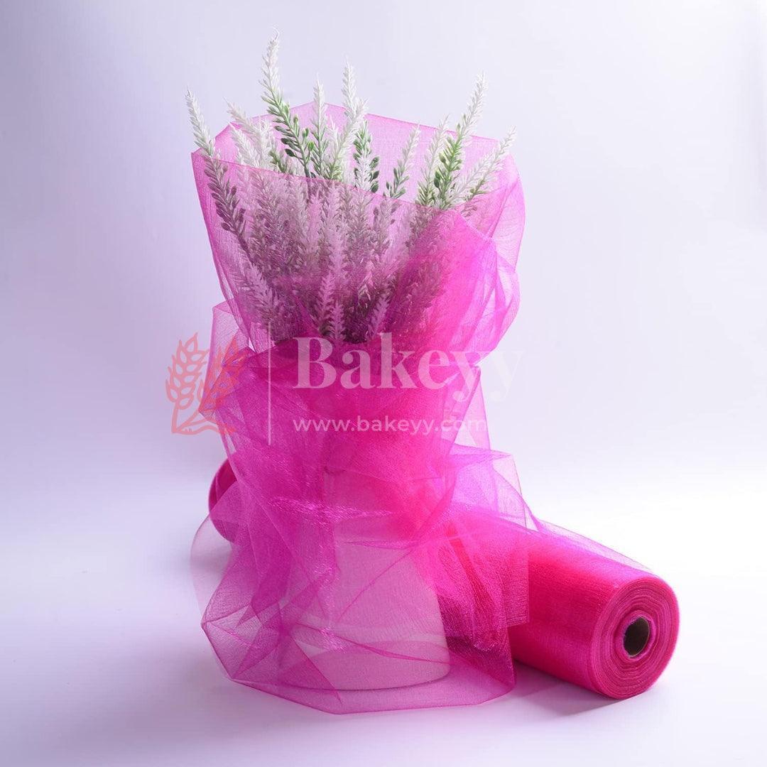 Decorative Nets for Arts and Crafts | 5 meter | Perfect as Sheer Fabric for Wedding Party Decoration, Bridal Shower, Gift Hampers - Image 9