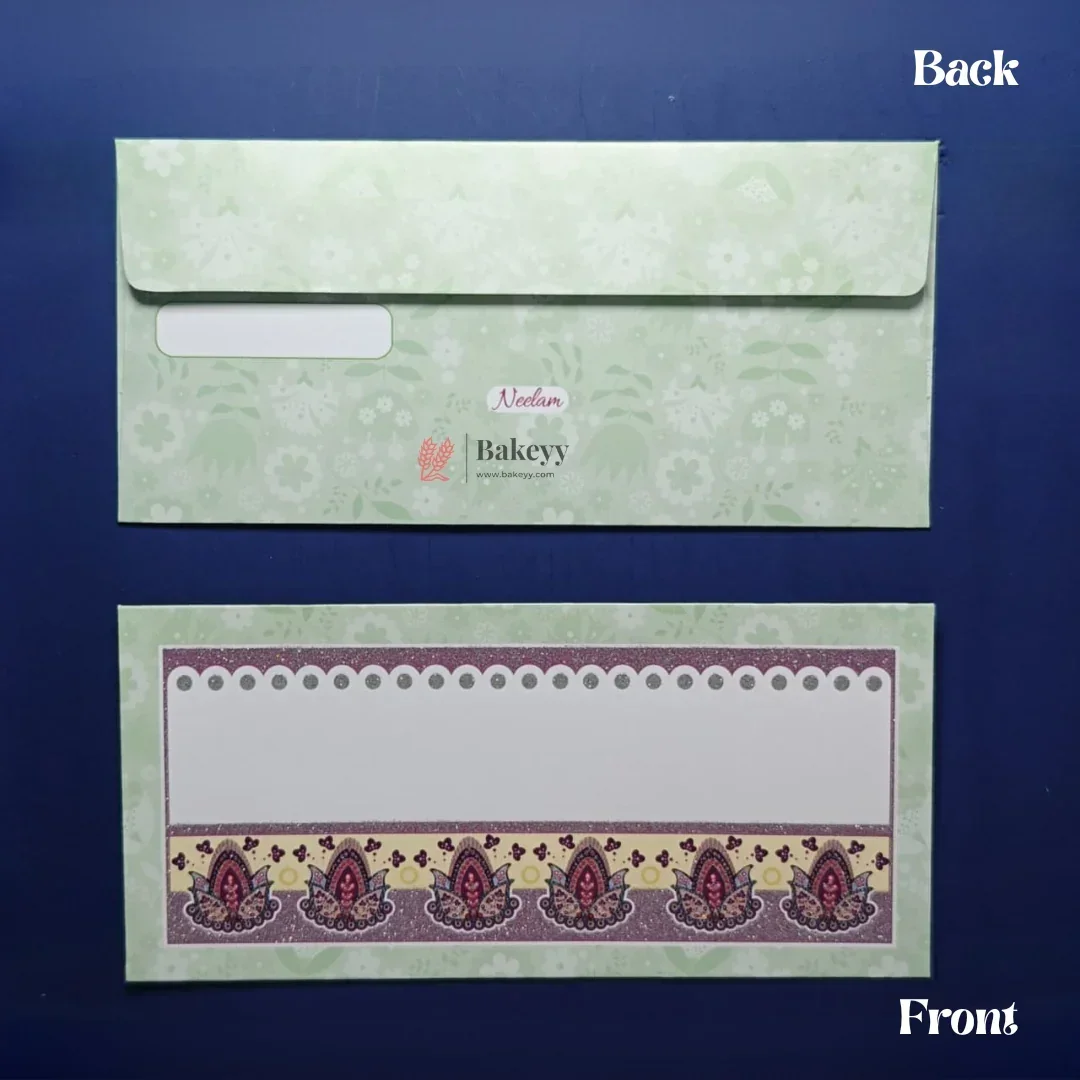 Designer Money Envelope Shagun Cover for Wedding and Festive Gifting | Pack of 10 - Image 10