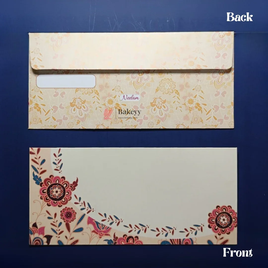 Designer Money Envelope Shagun Cover for Wedding and Festive Gifting | Pack of 10 - Image 14
