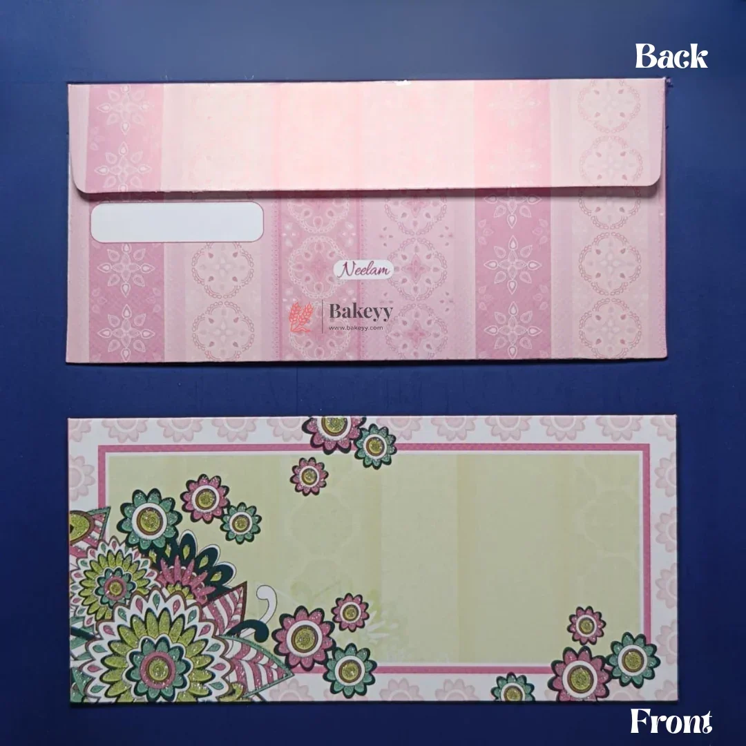 Designer Money Envelope Shagun Cover for Wedding and Festive Gifting | Pack of 10 - Image 15