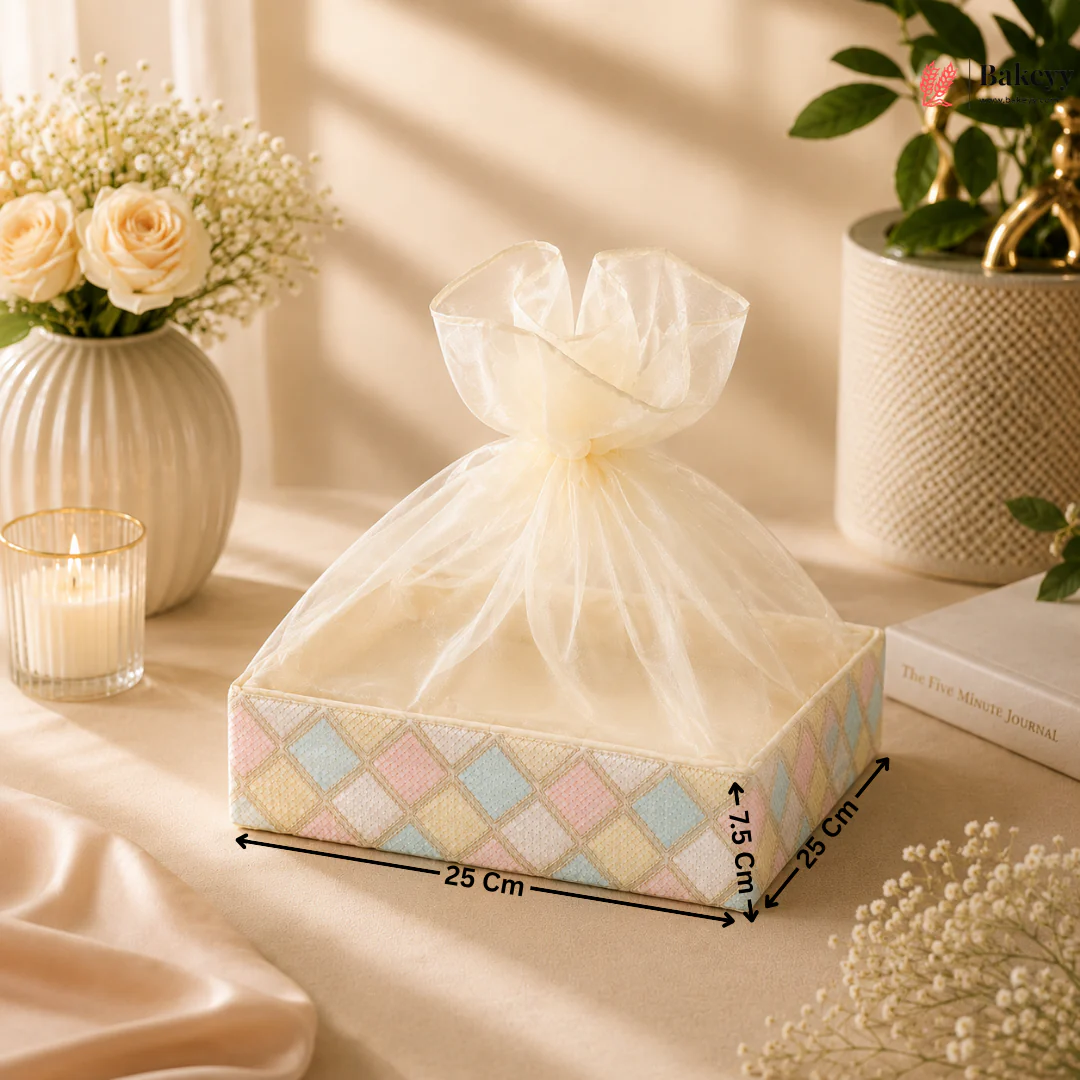 Diamond Design Net Basket | 3 Sizes Available | Pack of 1 - Image 4