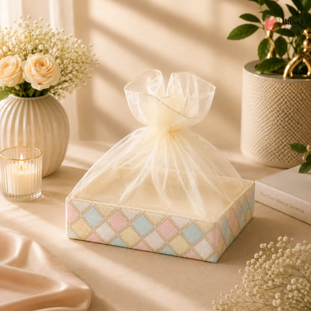 Diamond Design Net Basket | 3 Sizes Available | Pack of 1 - Image 5