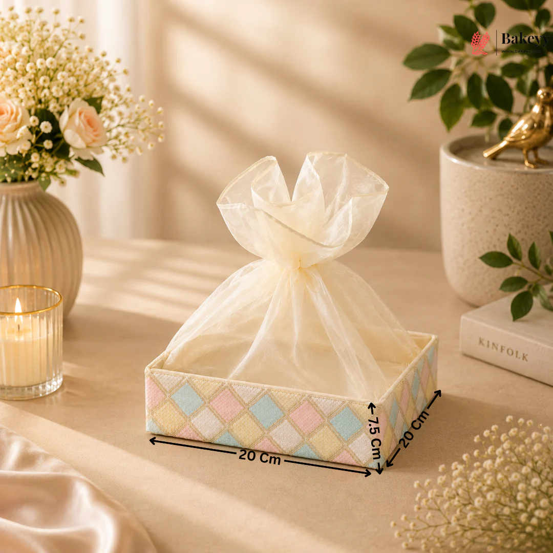 Diamond Design Net Basket | 3 Sizes Available | Pack of 1 - Image 6