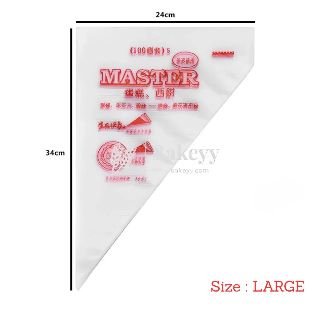 Disposable Piping Bag | Icing Bag - Pack of 100 - Image 7