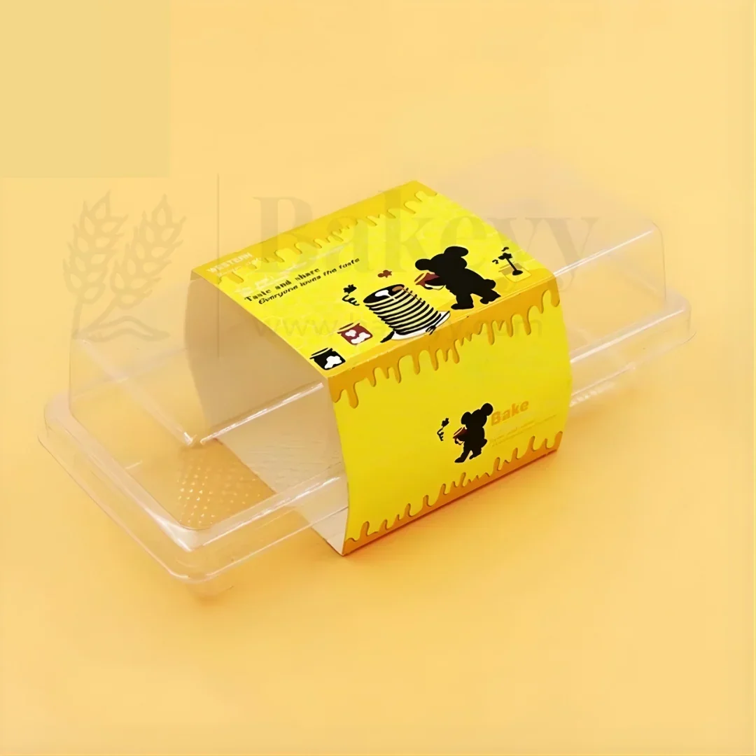 150 ml | Disposable Rectangle PET box with Lid | Suitable for Brownie, Desserts | Pack of 50 - Image 5