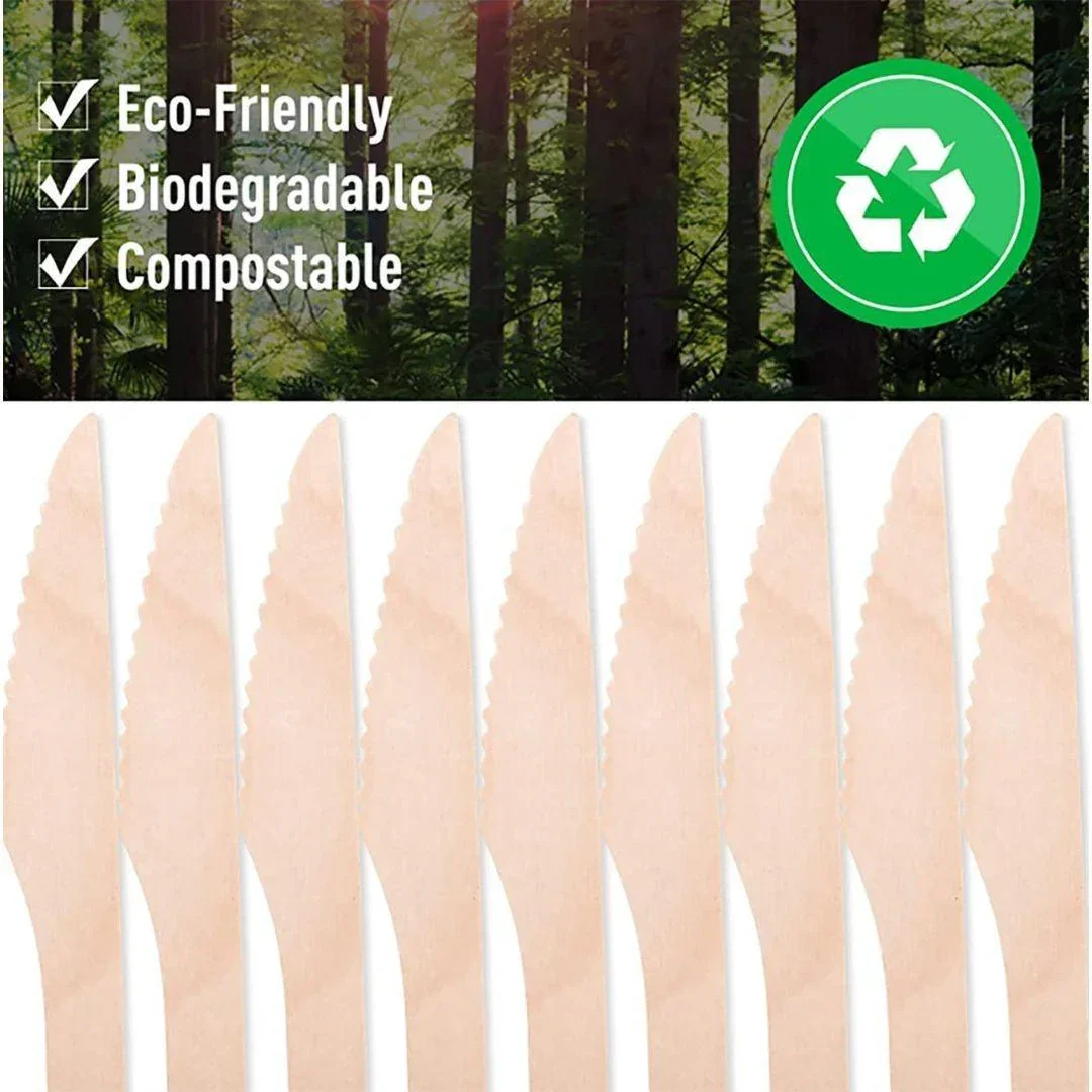 Disposable Wooden Cake Knife | Pack of 100 - Image 5