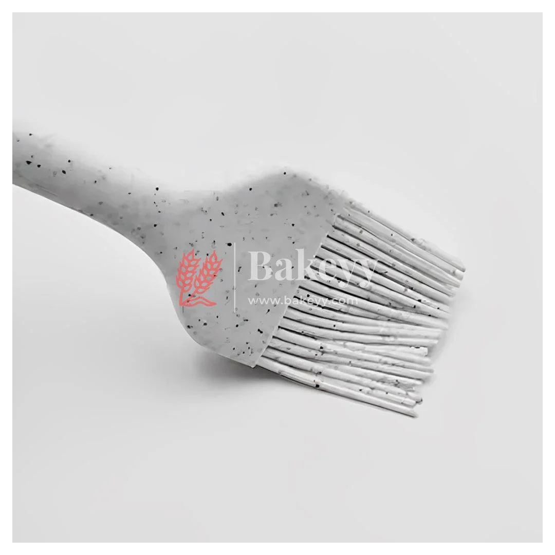 Dotted print Silicone Brush For Cooking | Silicone Cooking Bakeware | Multi-Colour | Oil Basting Brush DIY Baking Tool | Pack of 1 - Image 3