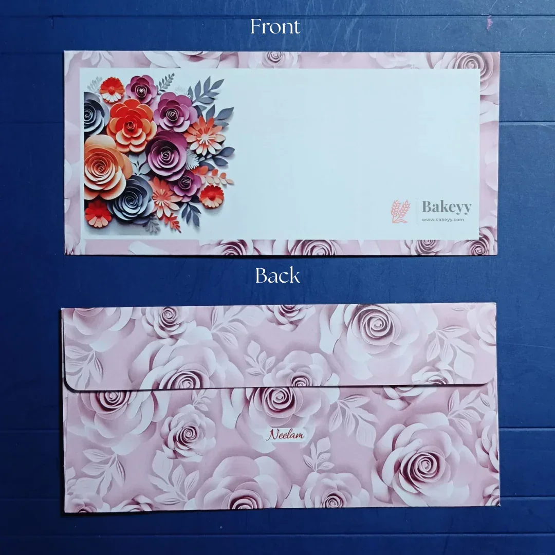 Floral & Artistic Printed Money Envelopes | Premium Cash & Gift Envelopes | Multiple Elegant Designs | Pack of 25 - Image 11