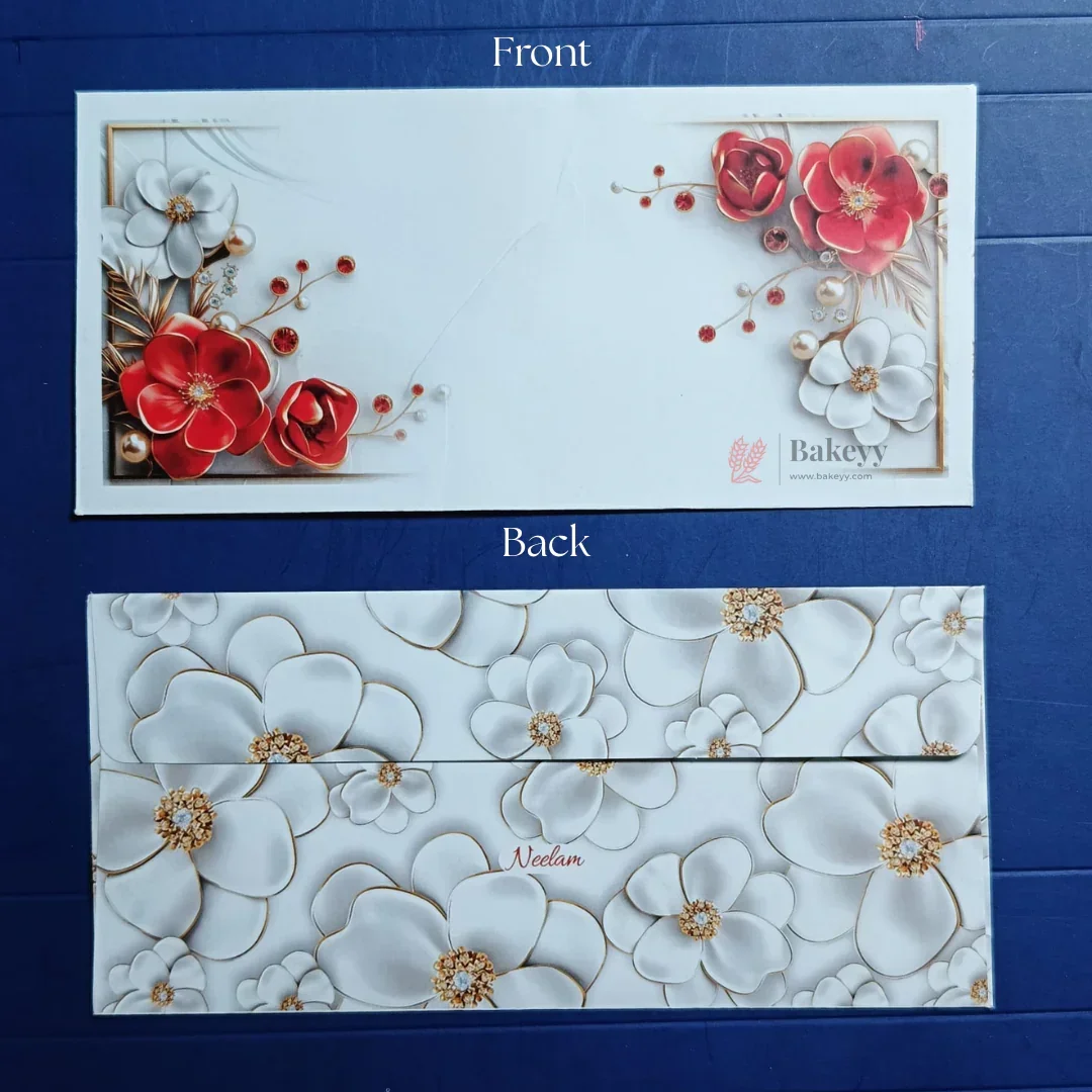 Floral & Artistic Printed Money Envelopes | Premium Cash & Gift Envelopes | Multiple Elegant Designs | Pack of 25 - Image 16