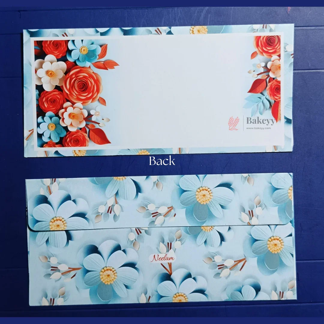 Floral & Artistic Printed Money Envelopes | Premium Cash & Gift Envelopes | Multiple Elegant Designs | Pack of 25 - Image 3