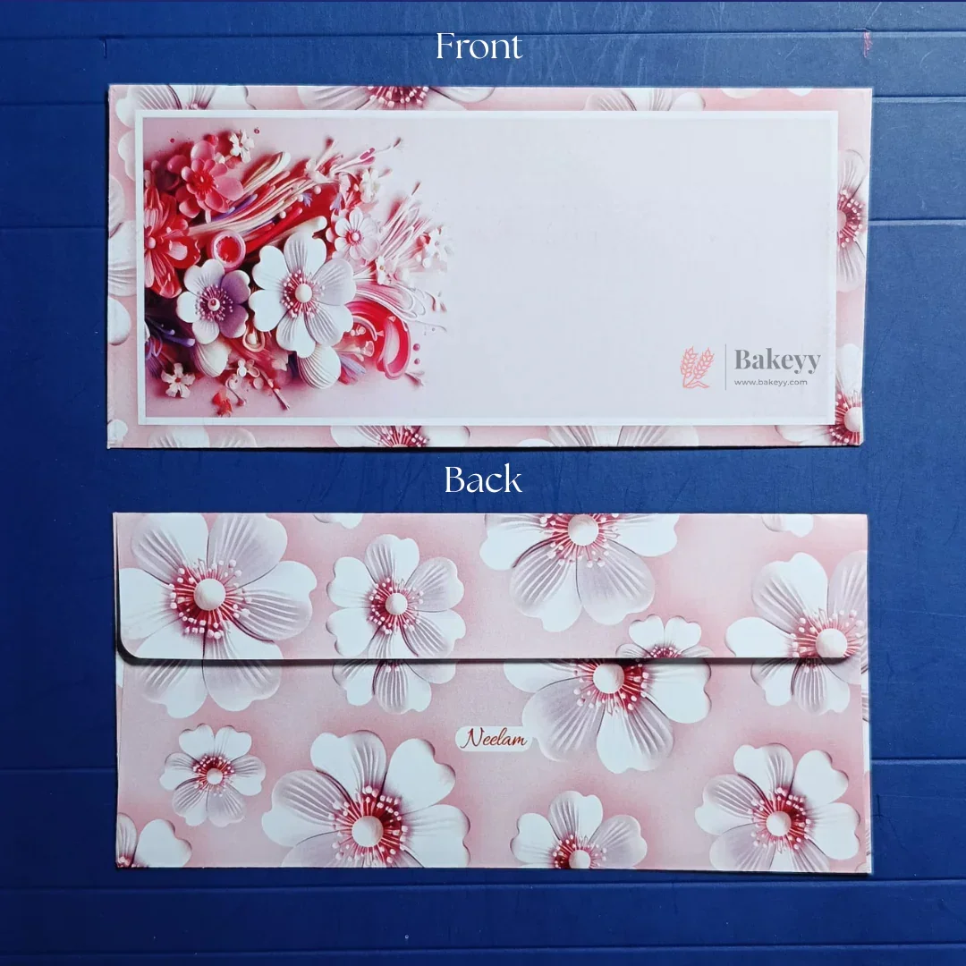 Floral & Artistic Printed Money Envelopes | Premium Cash & Gift Envelopes | Multiple Elegant Designs | Pack of 25 - Image 5