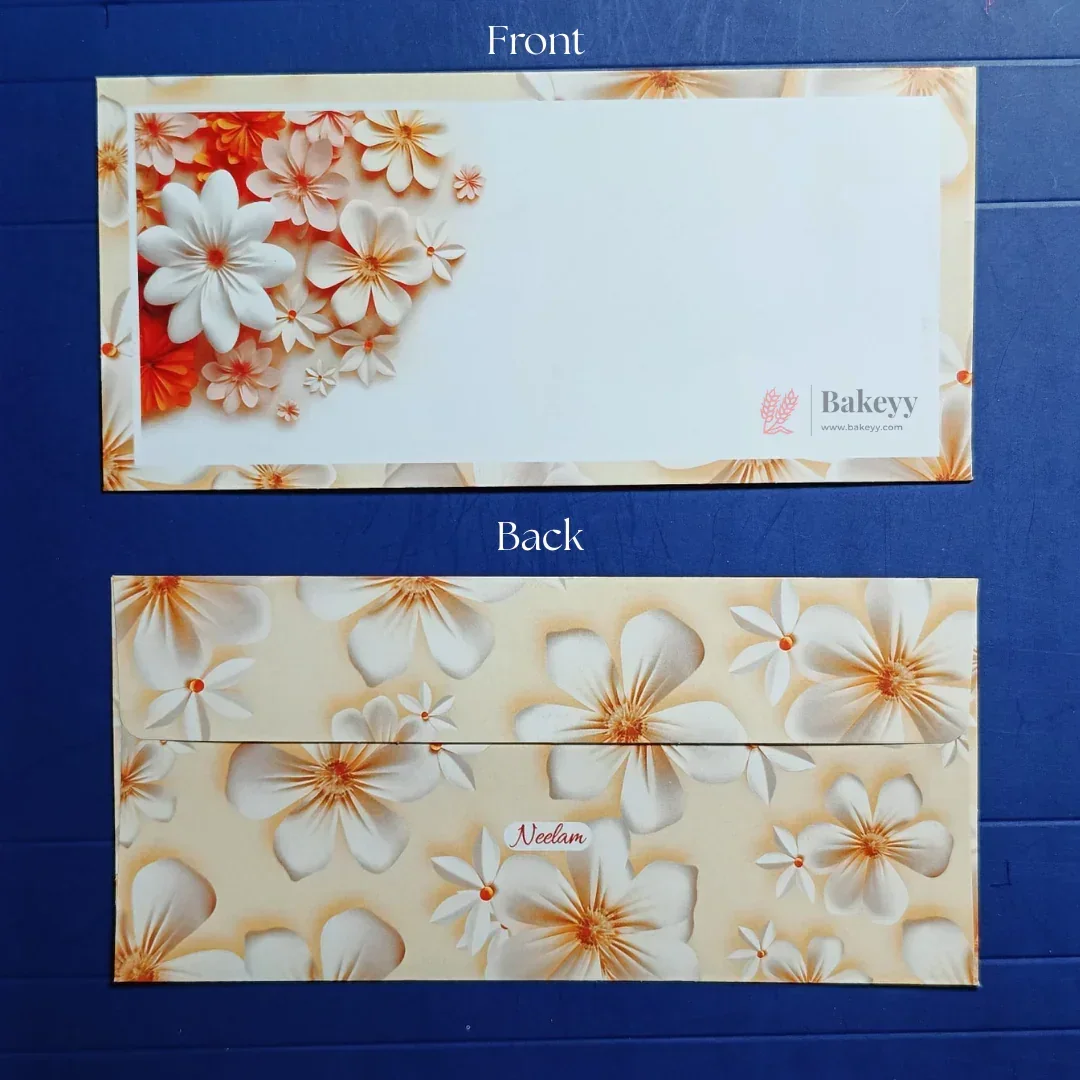 Floral & Artistic Printed Money Envelopes | Premium Cash & Gift Envelopes | Multiple Elegant Designs | Pack of 25 - Image 6