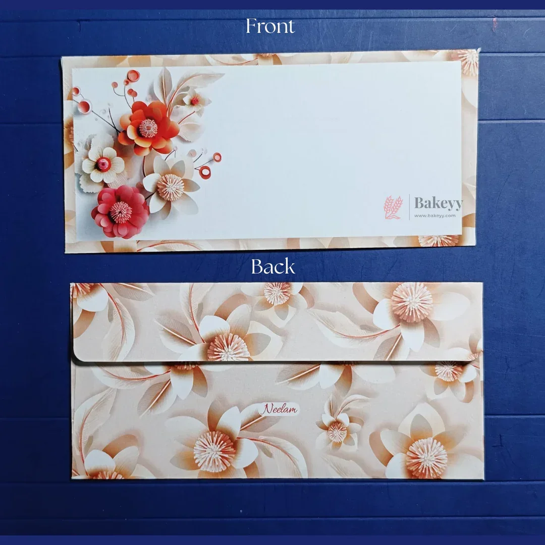 Floral & Artistic Printed Money Envelopes | Premium Cash & Gift Envelopes | Multiple Elegant Designs | Pack of 25 - Image 8