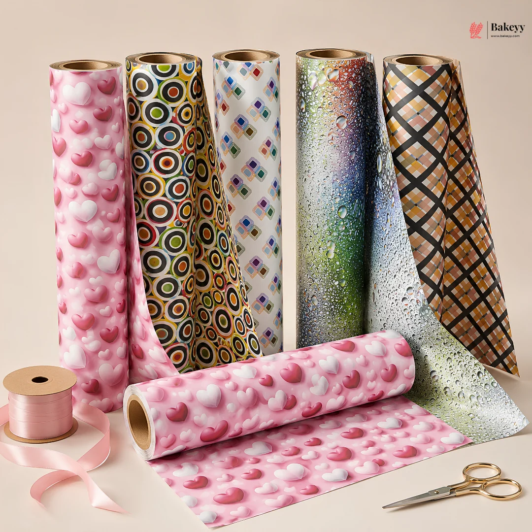 Textured Pattern Gift Wrapping Paper Sheets | Premium Decorative Wrapping for Stylish Gifting | Pack of 25 per pack