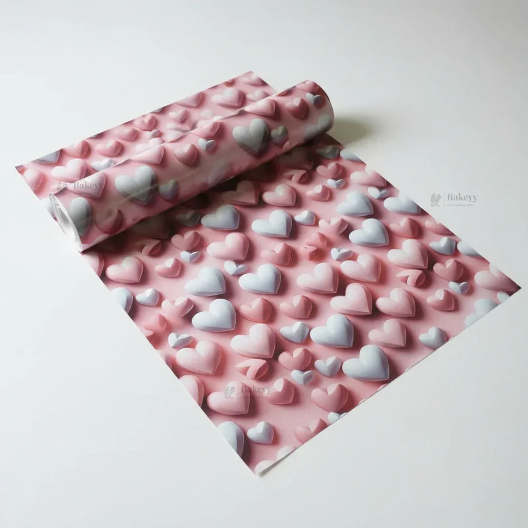Textured Pattern Gift Wrapping Paper Sheets | Premium Decorative Wrapping for Stylish Gifting | Pack of 25 per pack - Image 3