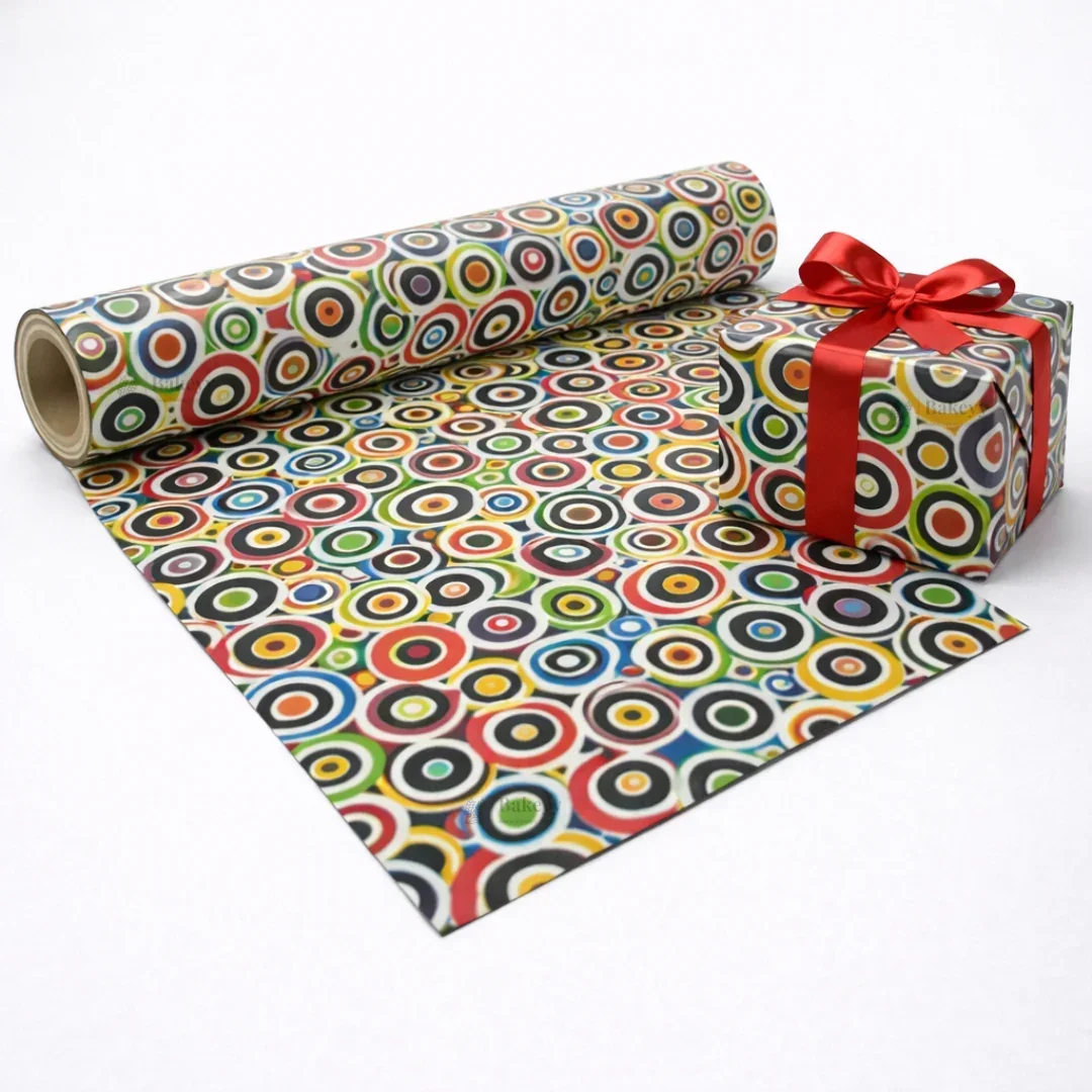 Textured Pattern Gift Wrapping Paper Sheets | Premium Decorative Wrapping for Stylish Gifting | Pack of 25 per pack - Image 4
