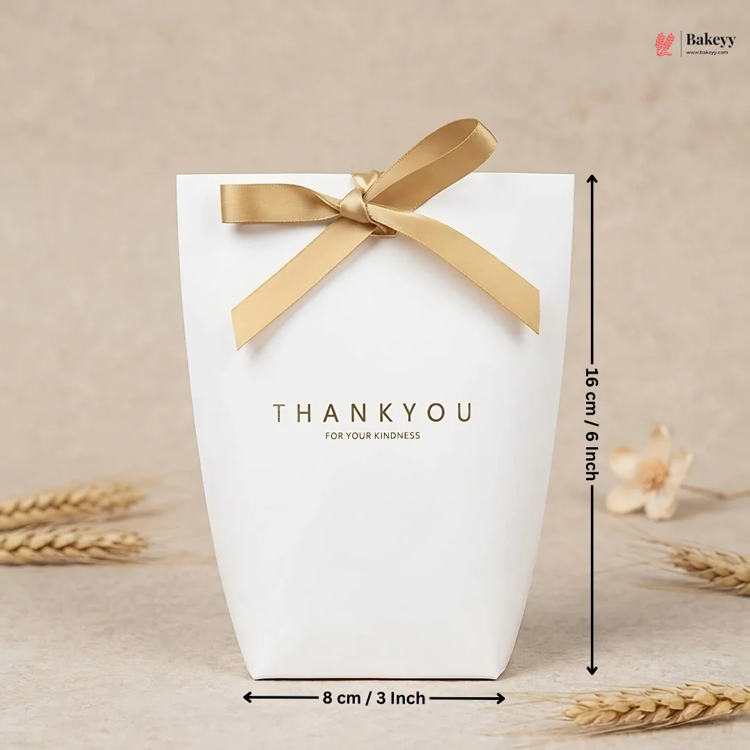 Tall Ribbon Closure Gift Box – 16 x 7.8 x 5.5 cm | Festive & Diwali Return Favor Packaging| Pack of 10 - Image 2