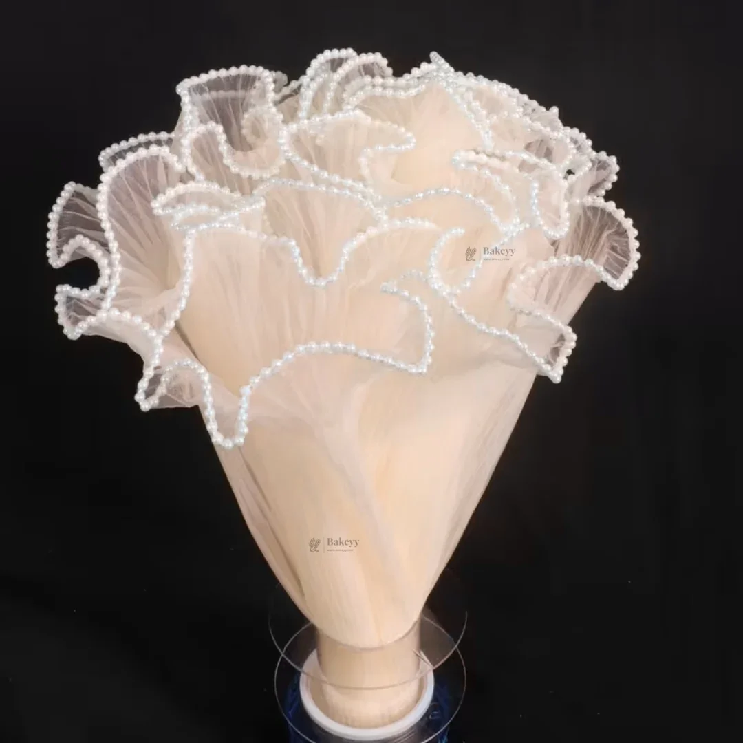 Flower Wrapping Mesh Roll | Decorative Bouquet Wrap | Florist Packaging | Pack of 1 - Image 10