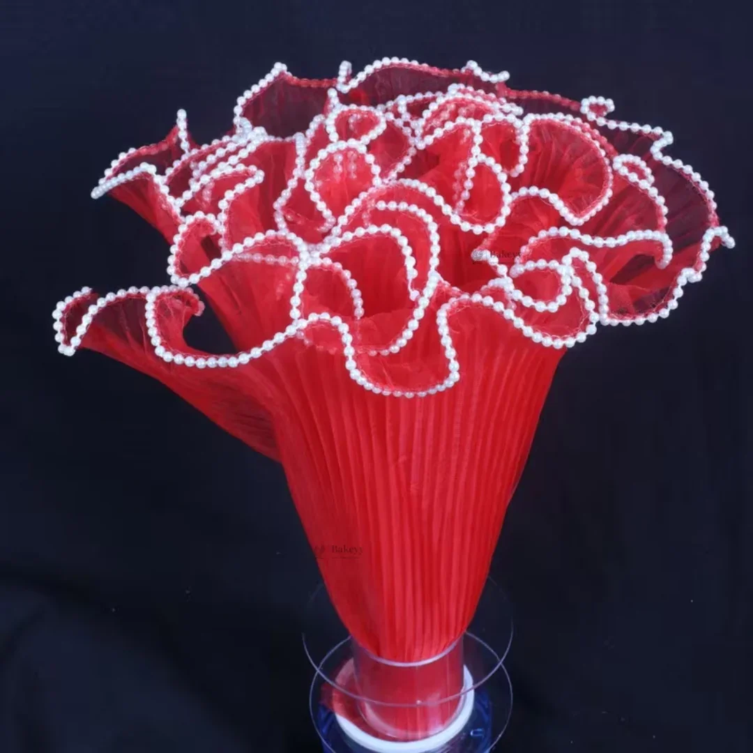 Flower Wrapping Mesh Roll | Decorative Bouquet Wrap | Florist Packaging | Pack of 1 - Image 11