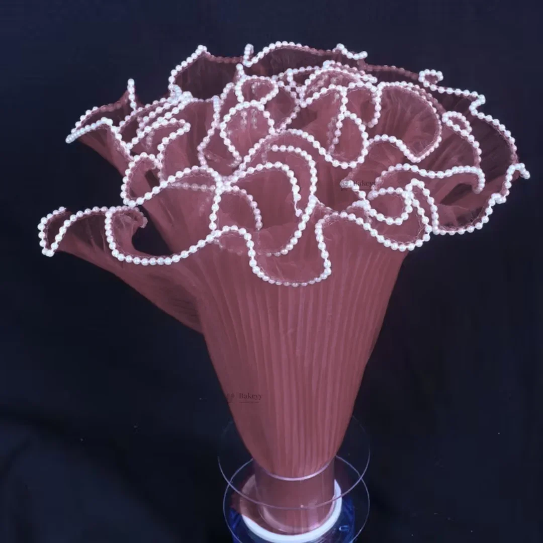 Flower Wrapping Mesh Roll | Decorative Bouquet Wrap | Florist Packaging | Pack of 1 - Image 13