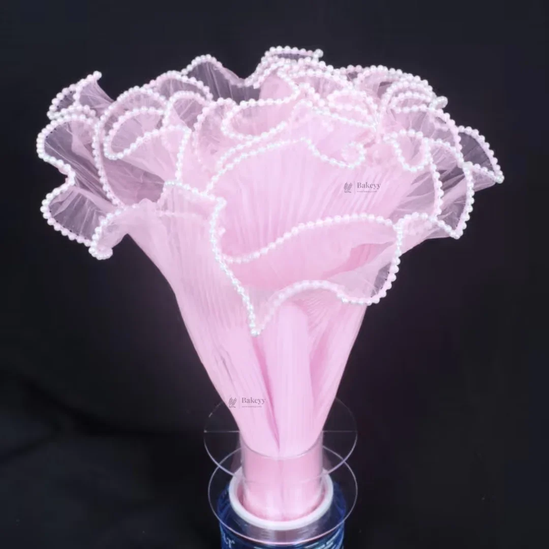 Flower Wrapping Mesh Roll | Decorative Bouquet Wrap | Florist Packaging | Pack of 1 - Image 15