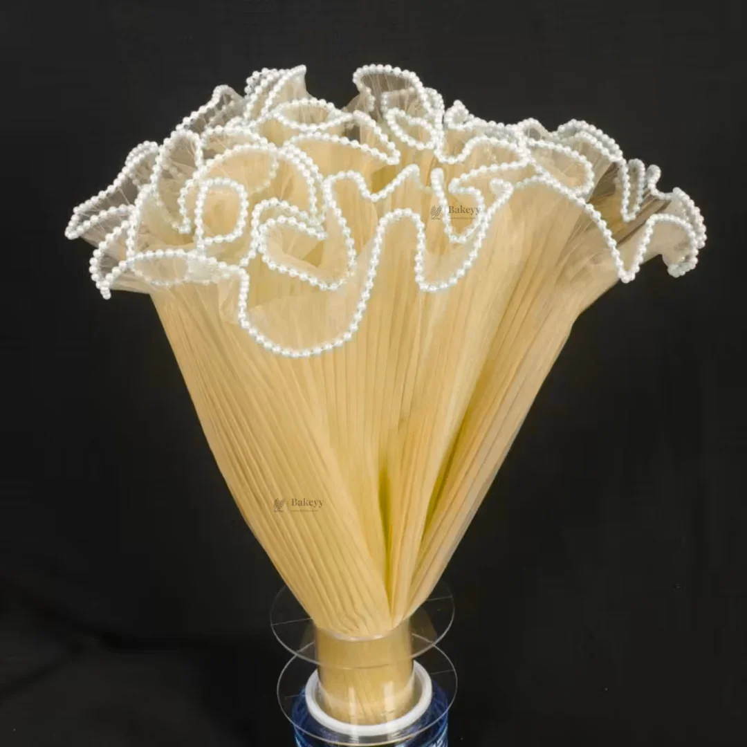 Flower Wrapping Mesh Roll | Decorative Bouquet Wrap | Florist Packaging | Pack of 1 - Image 17