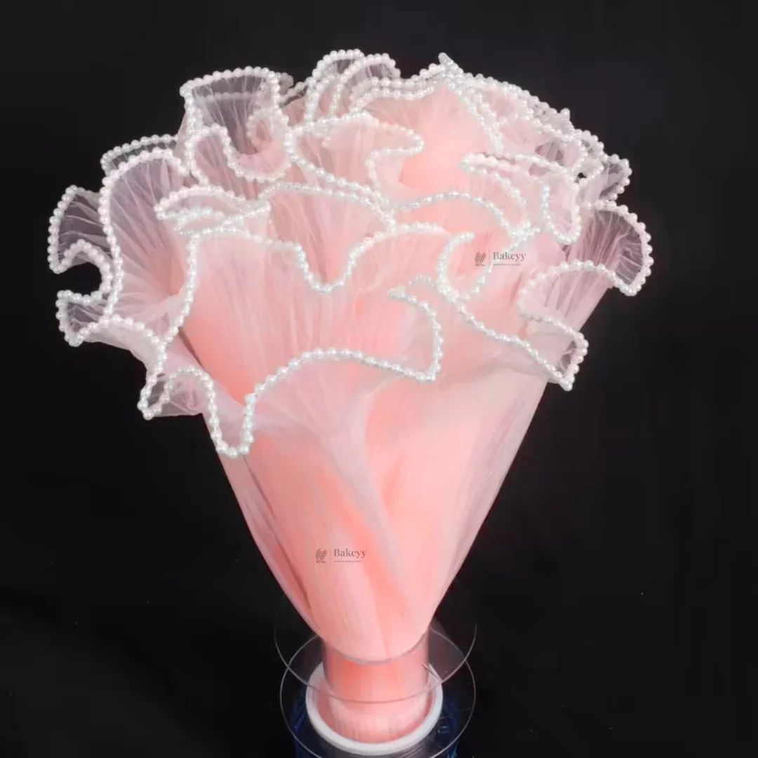 Flower Wrapping Mesh Roll | Decorative Bouquet Wrap | Florist Packaging | Pack of 1 - Image 21