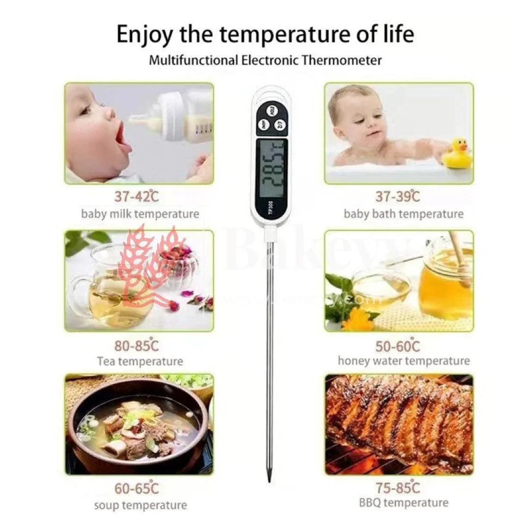 Food Thermometer | Digital Cooking Thermometer | TP 300| 1 Piece - Image 3
