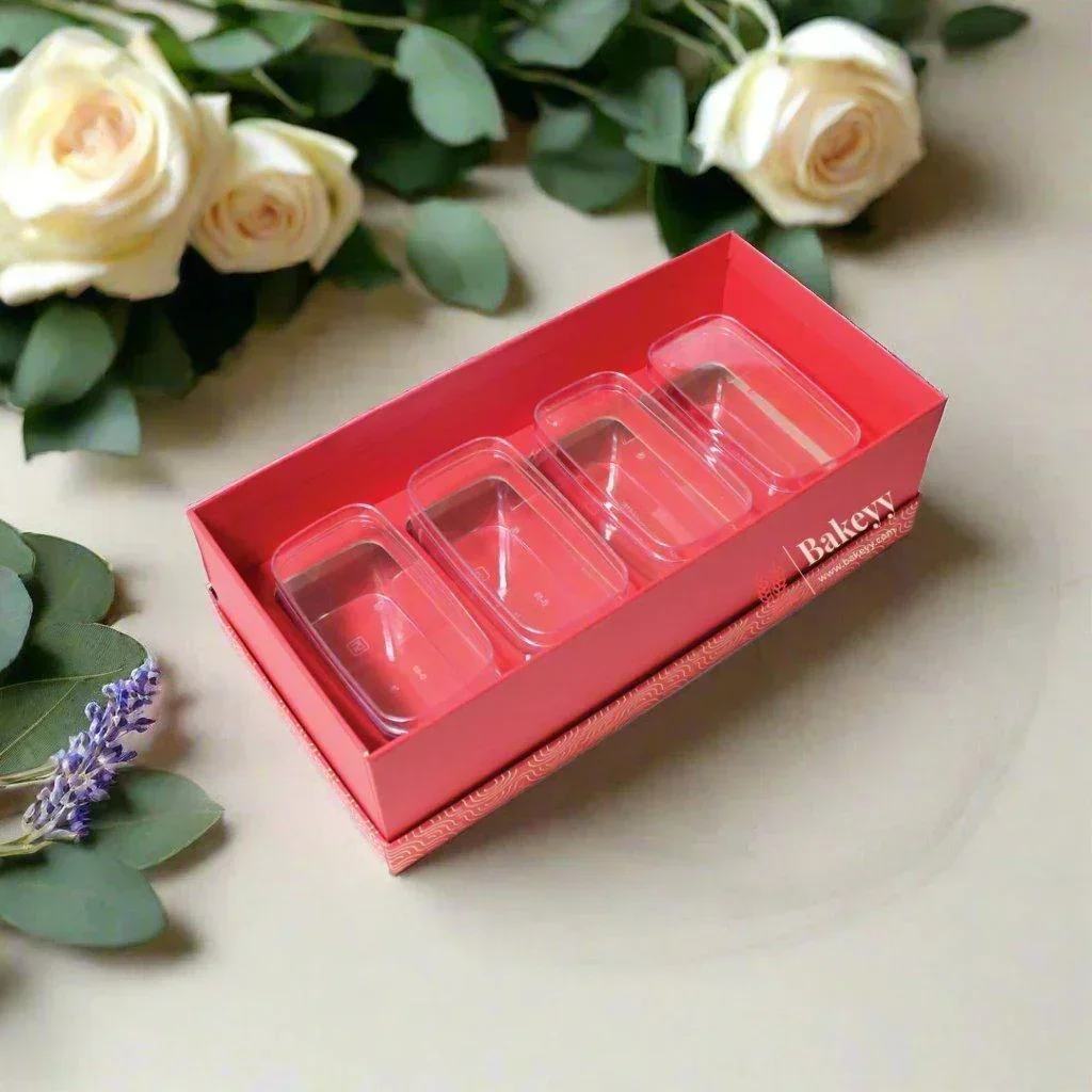 Four Transparent Jar Rigid Hamper Box - Image 3