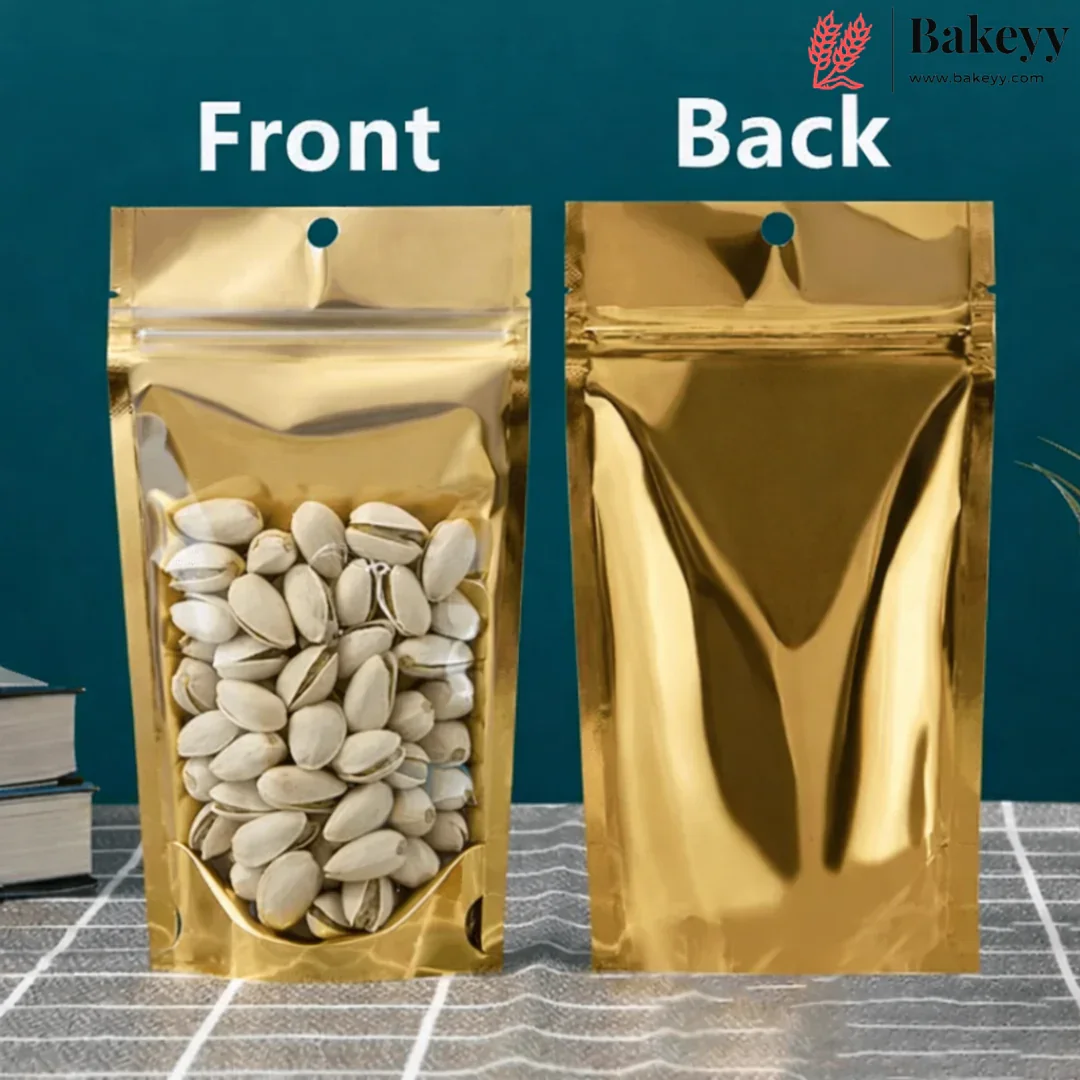 Gold Pouch With Full Window - Sample Pieces - Image 2