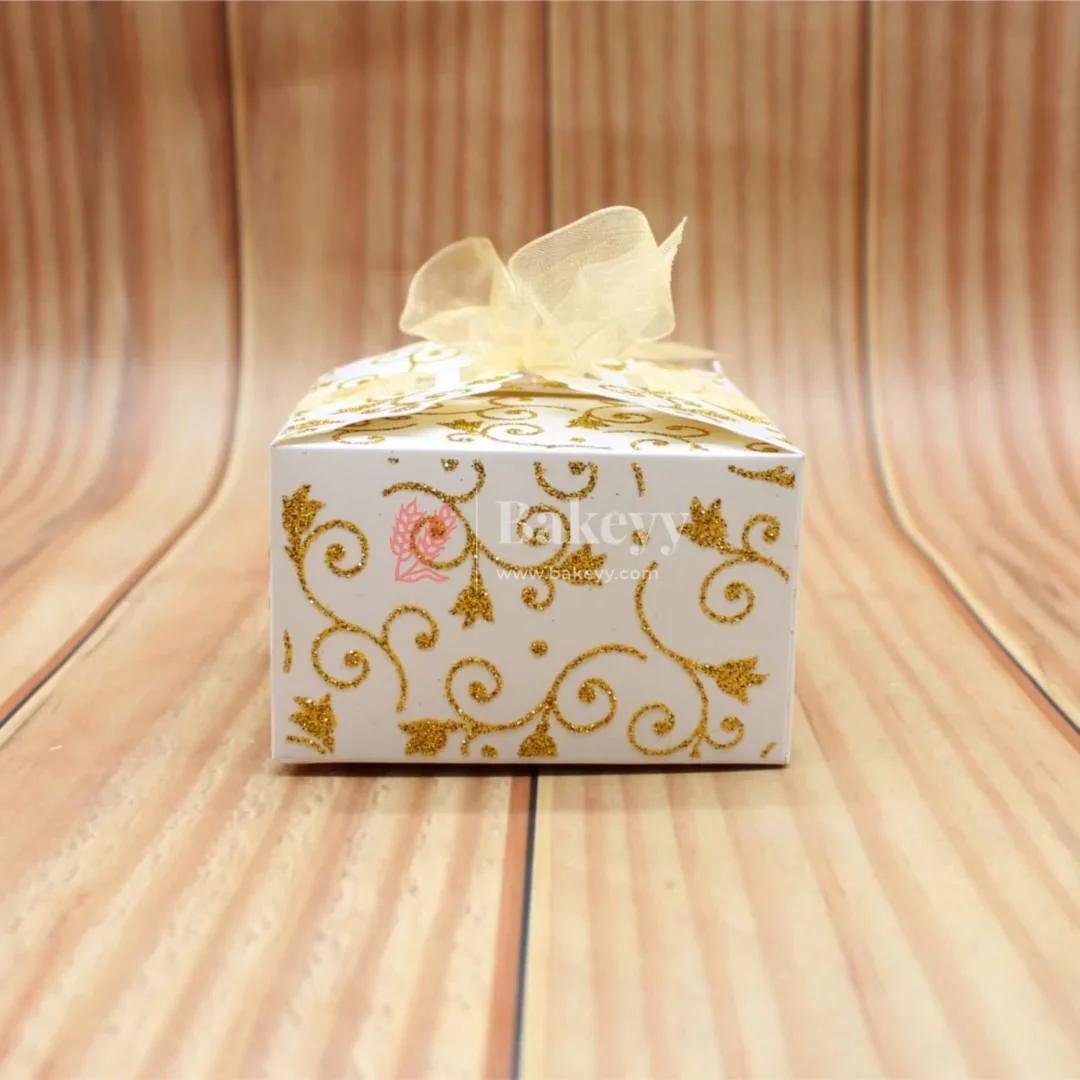 Gift Box | Pack Of 10 | Chocolate Packing Box | Return Gift Box | Gold Colour | Large - Image 4