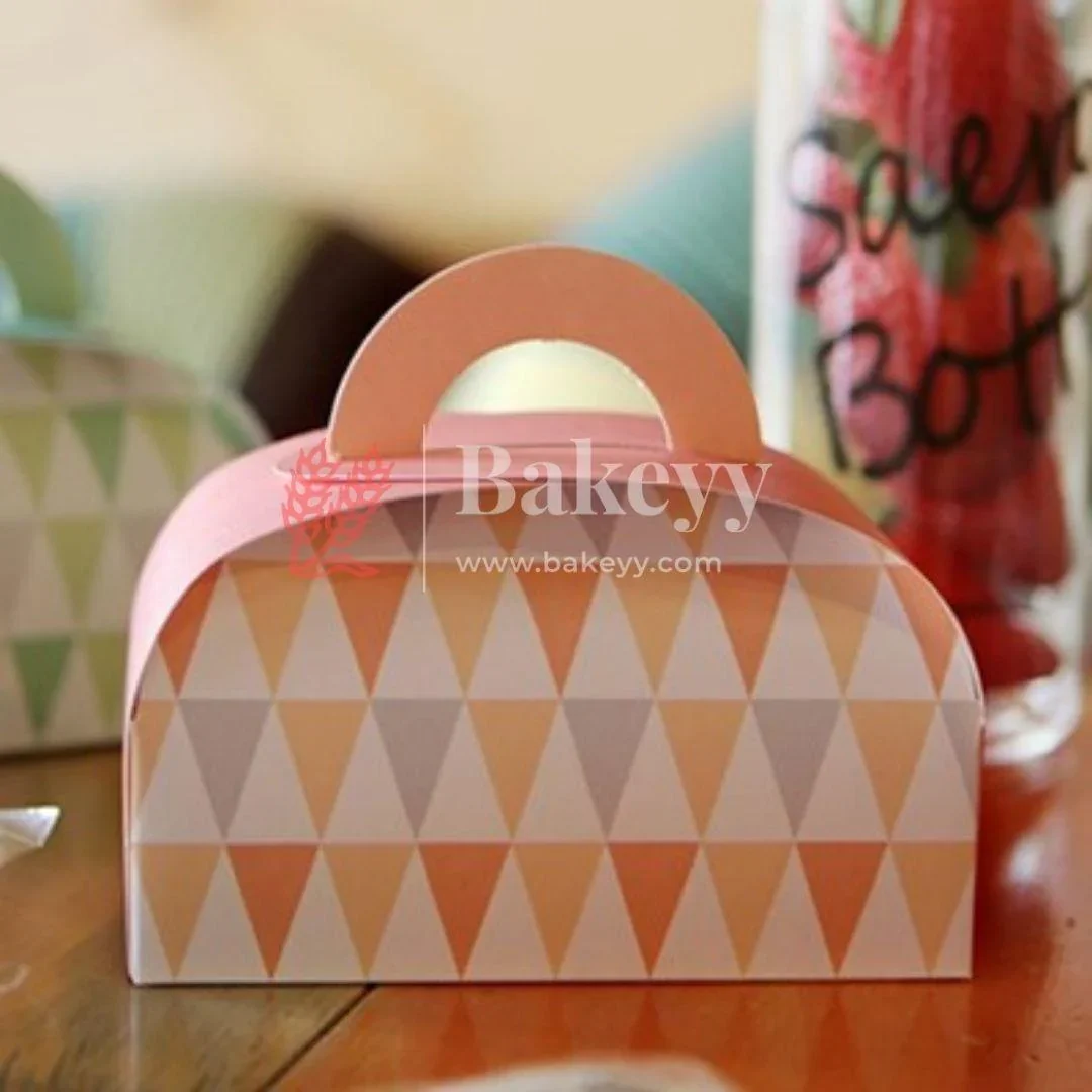 Dome Handle Gift Box – 13 x 7.5 cm | Festive & Diwali Return Favor Packaging| Pack of 10 - Image 6