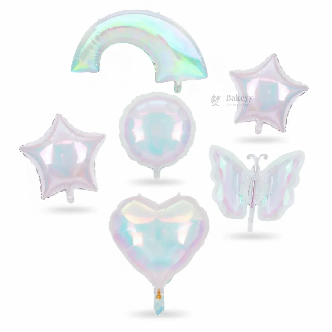 Holographic Foil Balloon – Party Decoration Combo Pack | Pack of 1