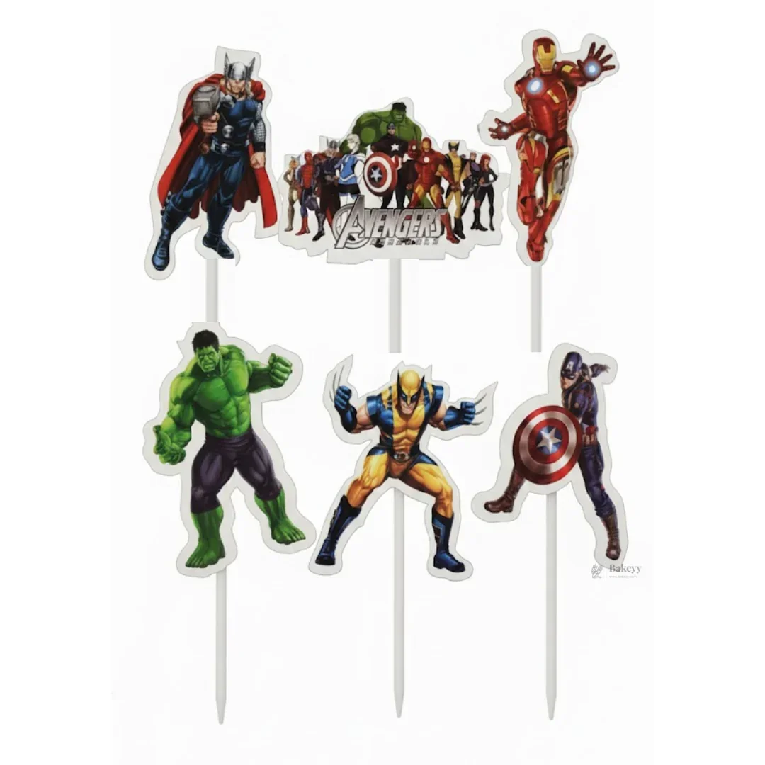 Kids Movies & Shows Cake Toppers | Birthday Party Decor | Birthday Cake Decor | Pack of 6 - Image 6
