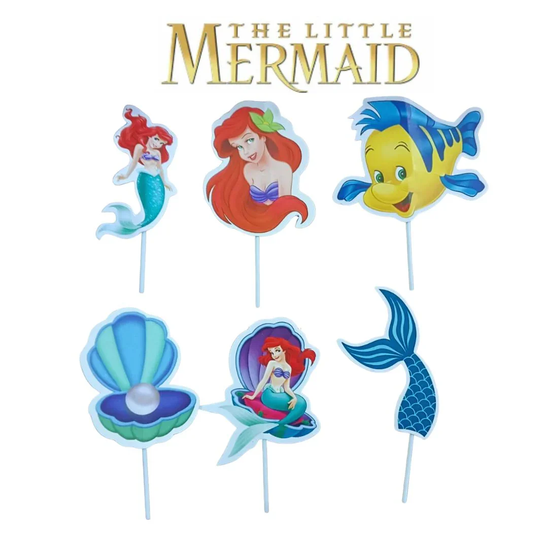 Kids Movies & Shows Cake Toppers | Birthday Party Decor | Birthday Cake Decor | Pack of 6 - Image 7