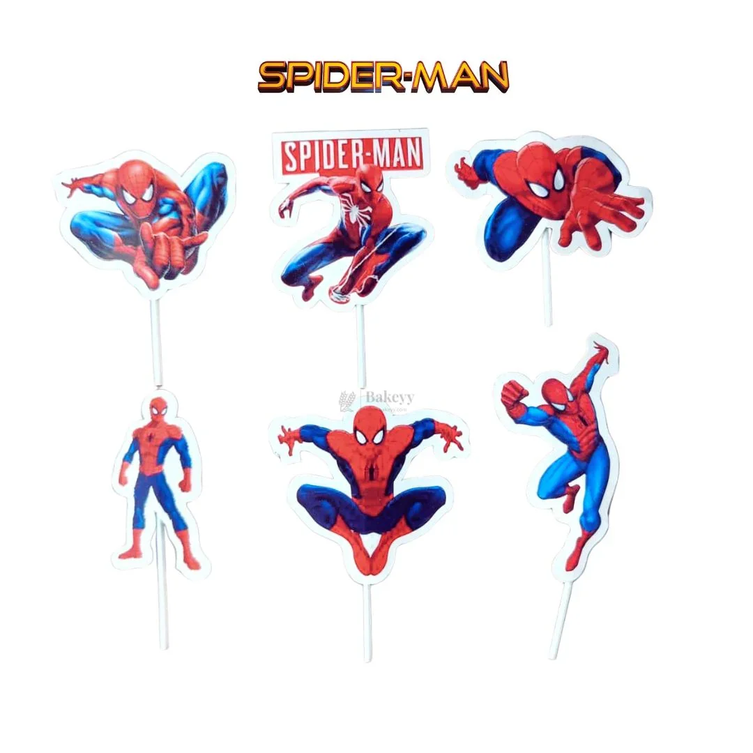 Kids Movies & Shows Cake Toppers | Birthday Party Decor | Birthday Cake Decor | Pack of 6 - Image 9