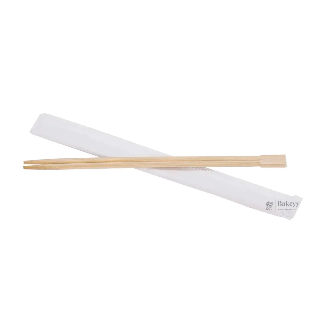 Individually Packed Bamboo Chopsticks | Disposable Chopsticks | Pack of 50 Pairs - Image 3