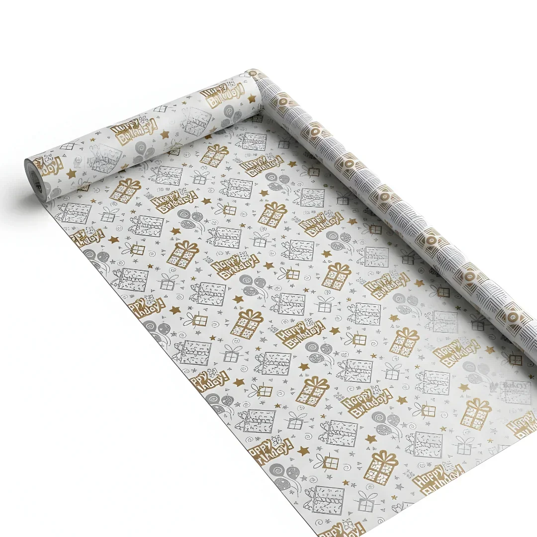 Premium Gift Wrapping Paper Sheets | Elegant Printed Wrapping Paper for Gifts & Hampers | Multiple Designs Available | Pack of 25 Sheets - Image 7