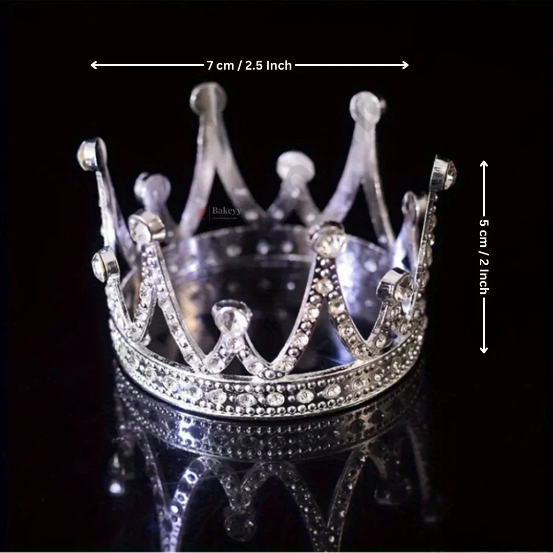 Luxury Metal Crown Topper | Premium Cake Decoration | 1 Piece - Image 10