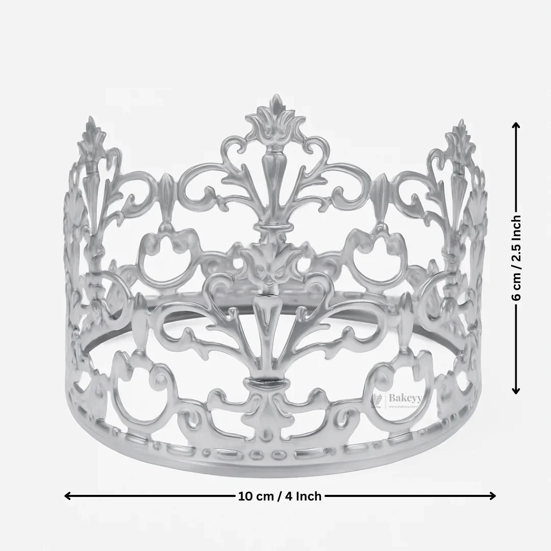 Luxury Metal Crown Topper | Premium Cake Decoration | 1 Piece - Image 12