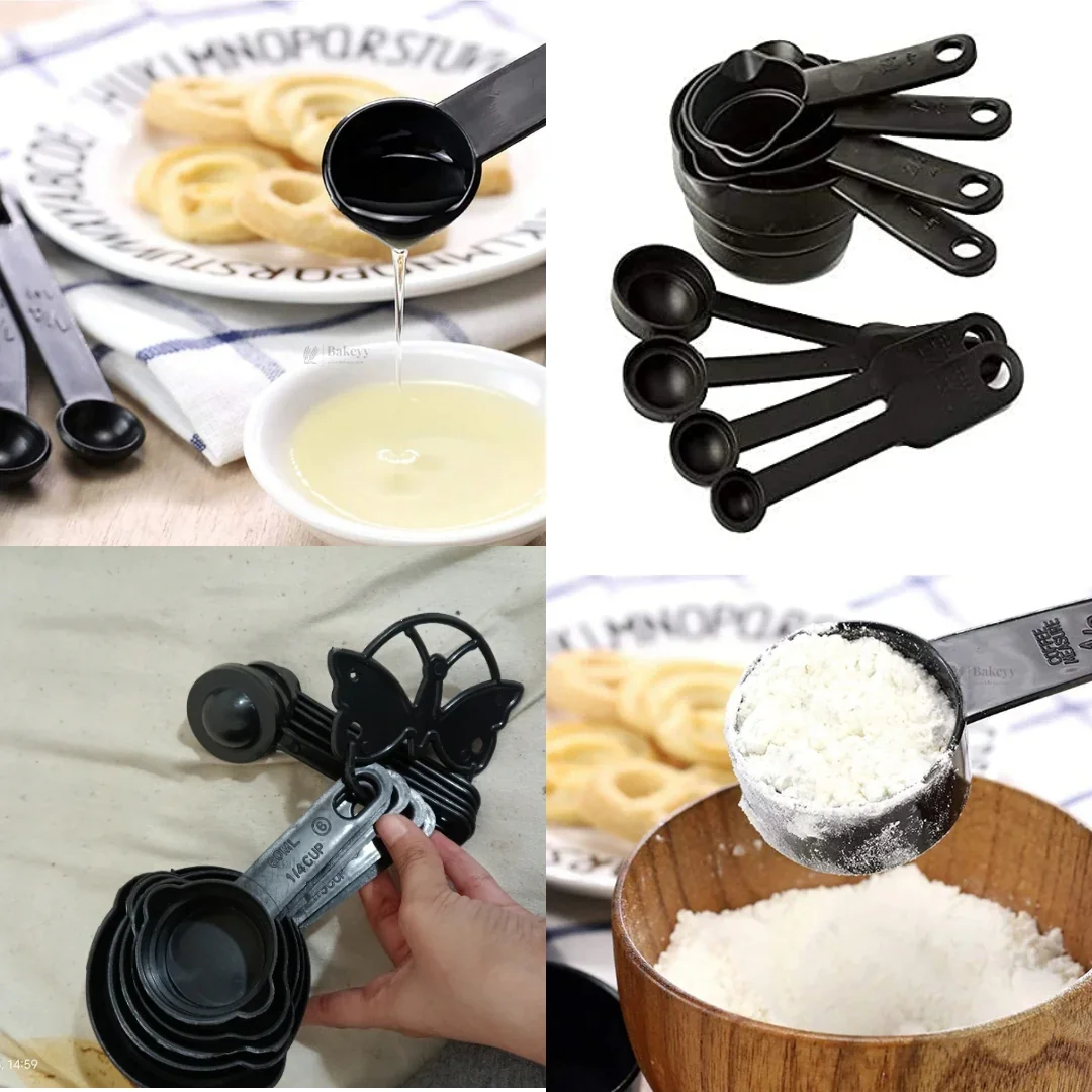 Measuring Cups & Spoons Set | Multi Size Baking and Kitchen Measuring Set | 10 Measuring cups per Pack | Pack of 1 - Image 5