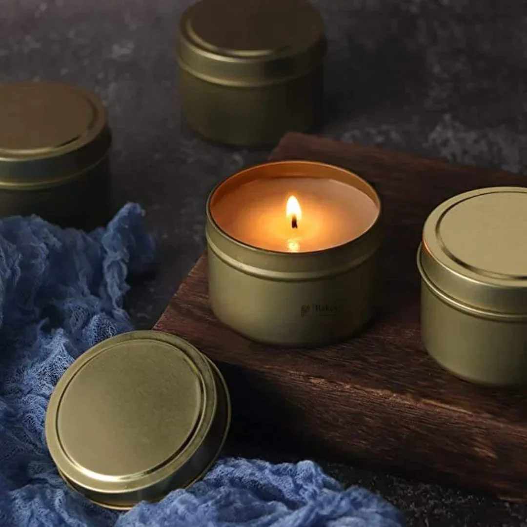 60 ml | Empty Candle Tin Box | Luxury Tin | Pack of 12 - Image 3