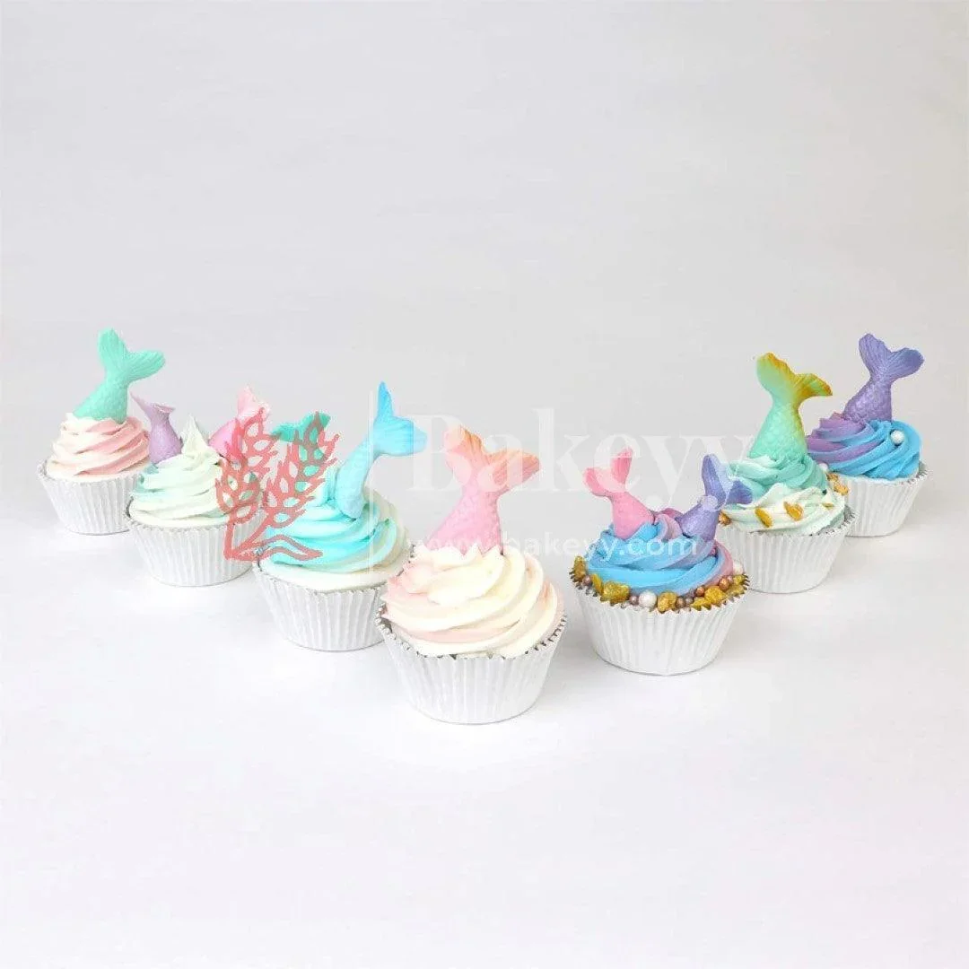Fish Tail Shaped Mold for Cake Decorating| Perfect for Fondant Decoration, Gum Paste, DIY Clay Crafts| Set of 2 - Image 4