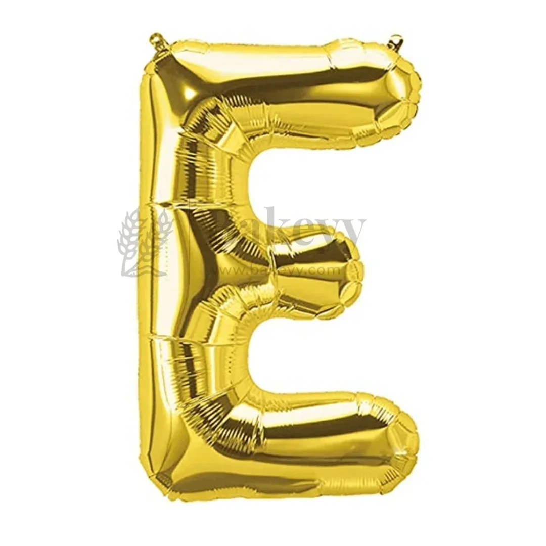 Metallic Gold Alphabet Foil Balloon | Party Decoration | Pack of 1 - Image 9