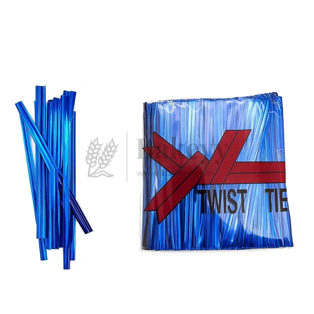 Metallic Ribbon Twist Ties | Shiny Ribbon Twisters for Sweets & Hampers | Pack of 350 - Image 8