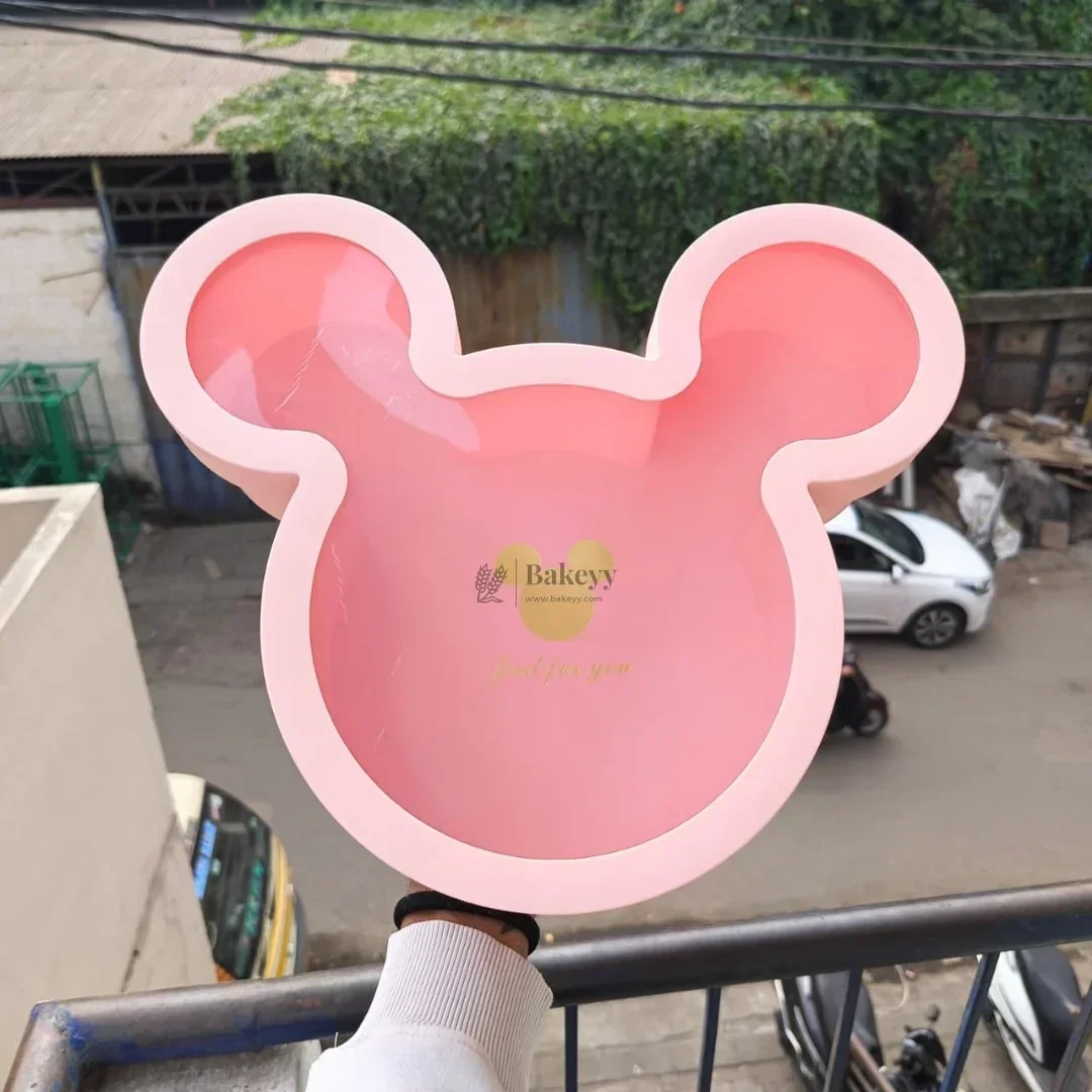 Mickey-Shaped Premium Gift Box with Transparent Lid l Pack of 1 - Image 2