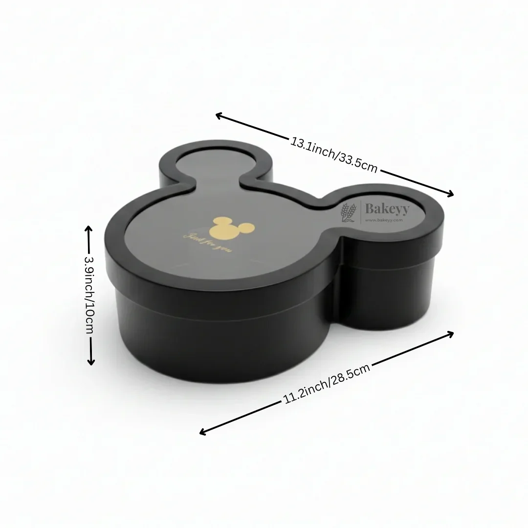 Mickey-Shaped Premium Gift Box with Transparent Lid l Pack of 1 - Image 6